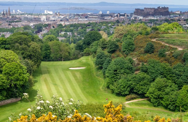 Best golf courses Edinburgh driving ranges your area